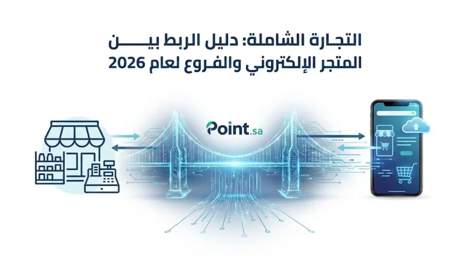 التجارة الشاملة: دليل الربط بين المتجر الإلكتروني والفروع لعام 2026