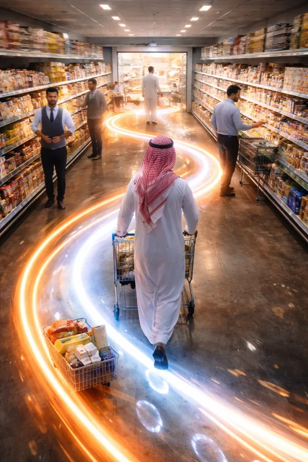 رحلة العميل داخل المتجر